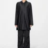 rains-a-line-jacket-black (1) Rains A Line Jacket in Black worn by model