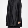 rains-a-line-jacket-black (3) Rains A Line Jacket in Black worn by model