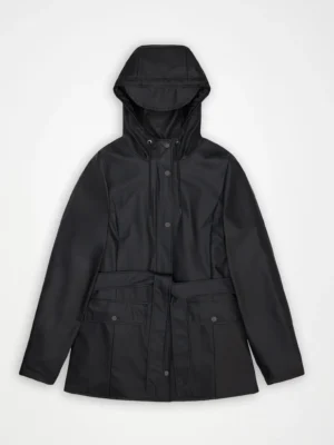 Rains Curve Jacket in black