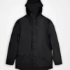 rains-jacket-black (1) Rains Jacket unisex rain jacket in black