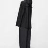 rains-jacket-black (3) Rains Jacket black unisex rain jacket back view