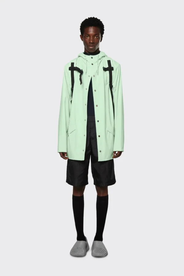 rains-jacket-mineral (4) Rains Jacket in Mineral worn by model