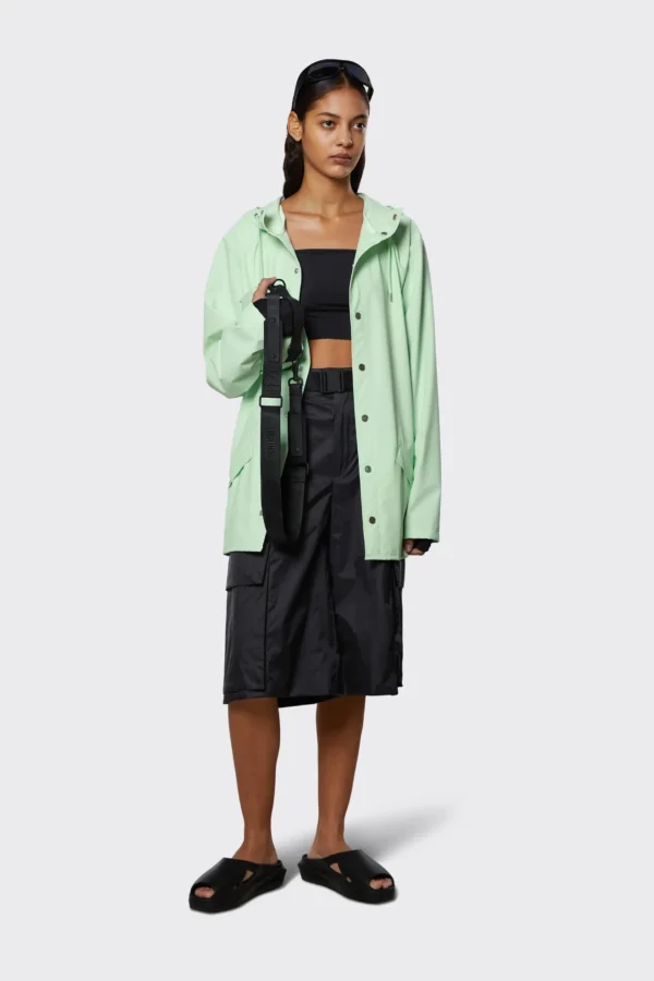rains-jacket-mineral (9) Rains Jacket in Mineral worn by model