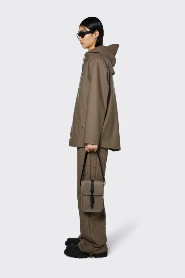 rains-jacket-wood (2) Rains Jacket in Wood worn by model