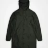 rains-long-jacket-green (2) Rains Long Jacket in green