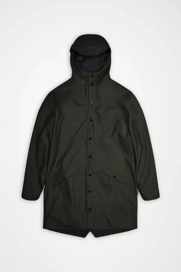 rains-long-jacket-green (2) Rains Long Jacket in green