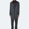 rains-long-jacket-slate (4) Rains Long Jacket in slate worn by model