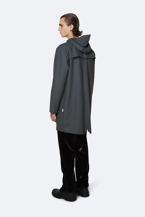 rains-long-jacket-slate (5) Rains Long Jacket in slate worn by model
