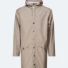 rains-long-jacket-taupe (1) Rains Long Jacket in taupe