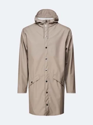 Rains Long Jacket in taupe