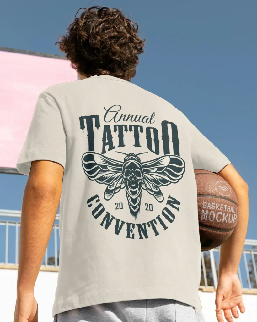 Graphic T-shirt with Tattoo Convention artwork