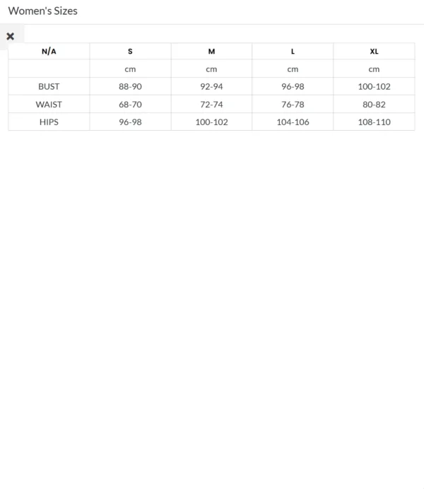 Klotho Size Guide Klotho Size Guide