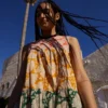 babbaki-iris-panel-maxi-dress (2) Babbaki Iris Panel Maxi Dress worn by model