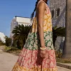 babbaki-iris-panel-maxi-dress (3) Babbaki Iris Panel Maxi Dress worn by model