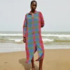 babbaki-patmos-dress-spice-sky-copia (4) Babbaki Patmos Dress Spice Sky Copia worn by model