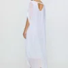 Efimeron Gaia Dress White worn by model