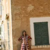 httpsbabbaki.comencollectionsvestidos-y-caftanes-1productsvestido-patmos-spice-sky (2) Babbaki Patmos Dress Spice Sky worn by model