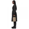 rains-2-zip-cosmetic-bag-large-beige (3) Rains 2 Zip Cosmetic Bag Large beige worn by model