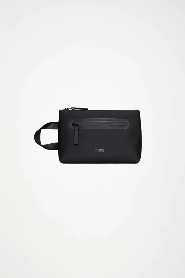 Rains 2 Zip Cosmetic Bag Large black