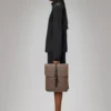 Rains Backpack Micro Shade worn by model