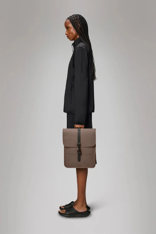 Rains Backpack Micro Shade worn by model