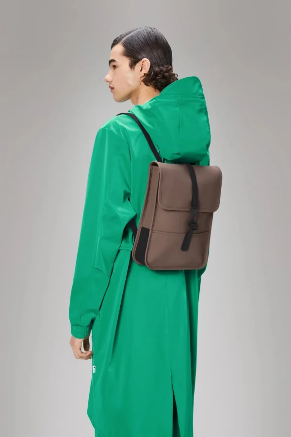 Rains Backpack Micro Shade worn by model