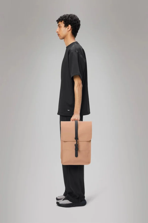 Rains Backpack Mini Coy worn by model