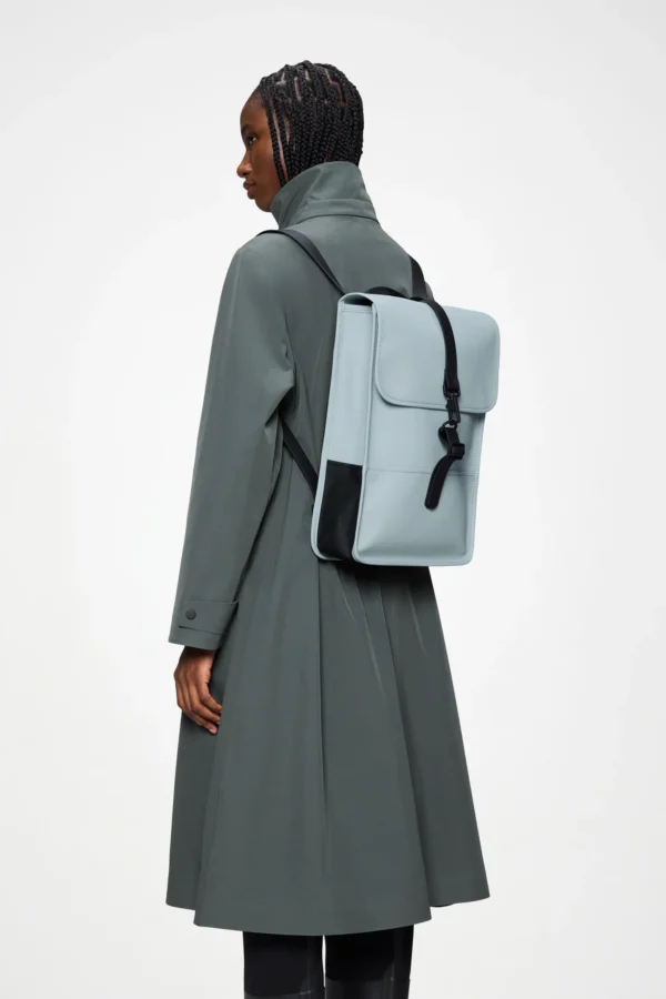 rains-backpack-mini-pool (5) Rains Backpack Mini Pool worn by model