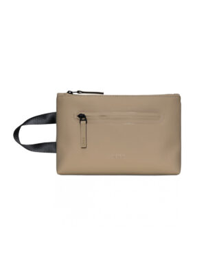 Rains 2 Zip Cosmetic Bag Large beige