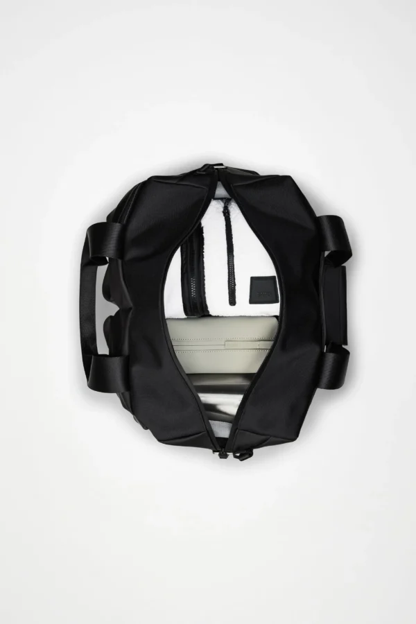 rains-otaru-weekend-travel-bag-small-black (1) Rains Otaru Weekend Bag Small black interior