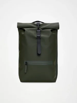 Rains Rolltop Rucksack Green