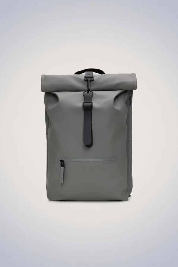 Rains Rolltop Rucksack Grey
