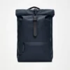 rains-rolltop-rucksack-navy (3) Rains Rolltop Rucksack Navy