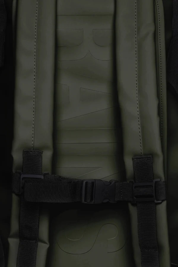 Rains Texel Duffel Bag Small Green detail