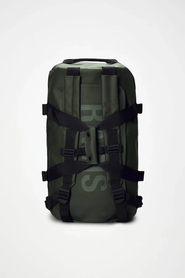Rains Texel Duffel Bag Small Green Travel Pack