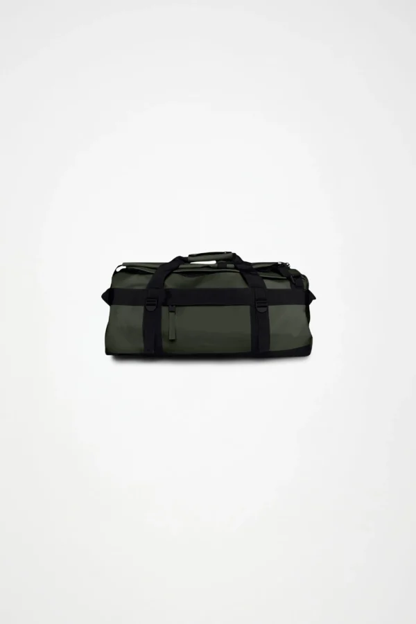 Rains Texel Duffel Bag Small Green Travel Pack