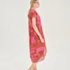 Sun of a Beach La Caramela Linen Kaftan worn by model