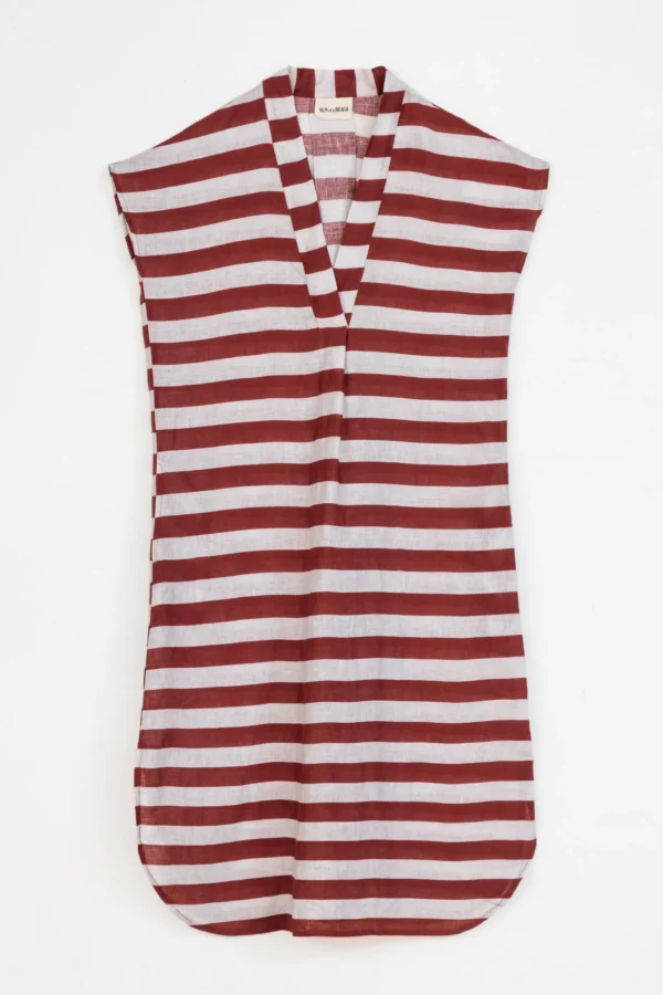 Sun of a Beach St. Tropez Linen Kaftan