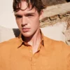 sun-of-a-beach-sunflower-linen-shirt (2) Sun Of A Beach Sunflower Linen Shirtworn by model