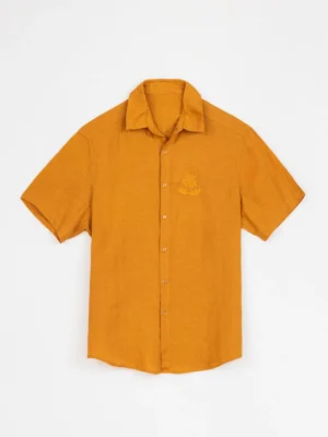 Sun Of A Beach Sunflower Linen Shirt